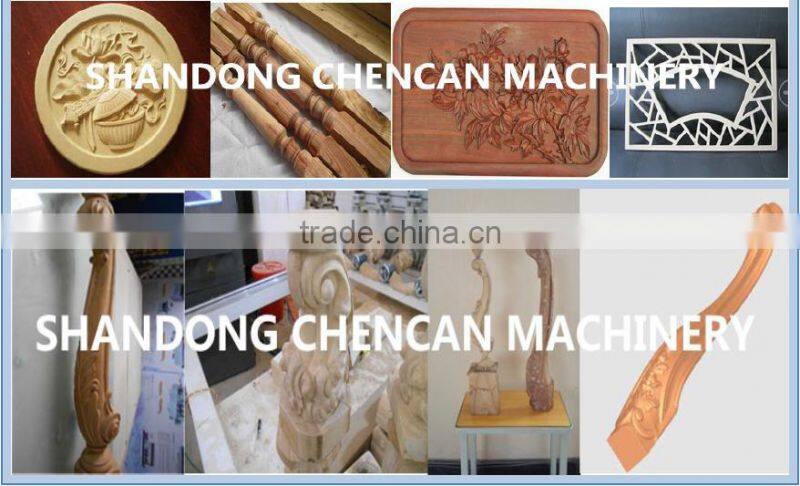 Jinan 4 Axis 3D CNC Wood Working Router Engraver Machine 1530 CNC Router for cylinder