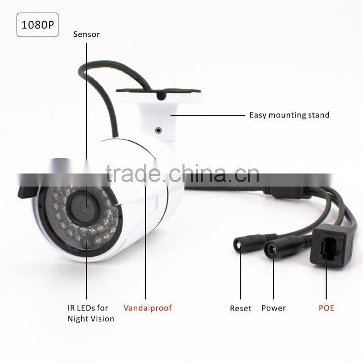 Full hd 1080p outdoor ip camera nvr kit surveillance nvr security system