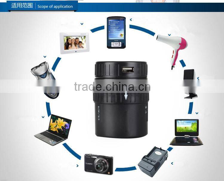 Multi plugs travel adapter, usb electrical plug adapter