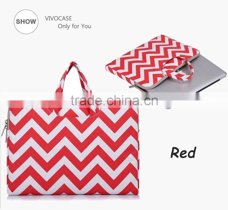 Lightweight High Quality Canvas Fancy Business Laptop Bag