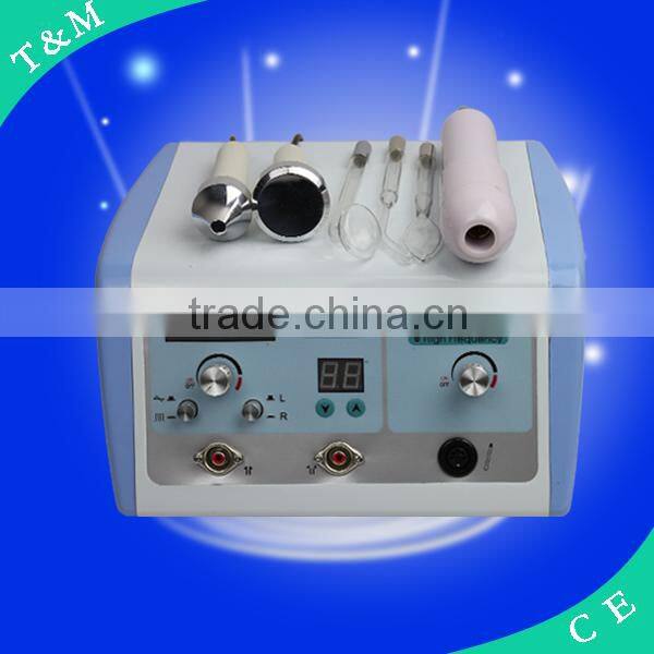 Portable high frequency galvanic facial machine