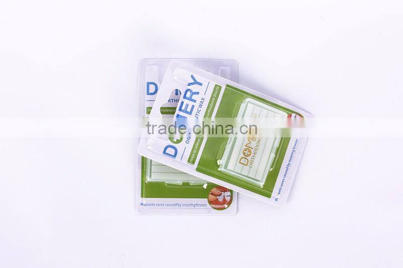 Edible and safety Dental Orthodontics Wax white use For Oral Health Care