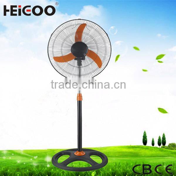 18'' Stand Fan , Industrial Fan Emergency Lights For Homes Made