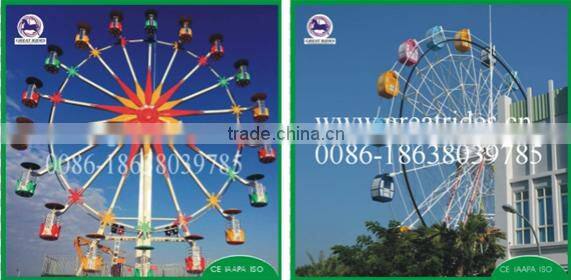 Attractive Amusement park rides family ferris wheel