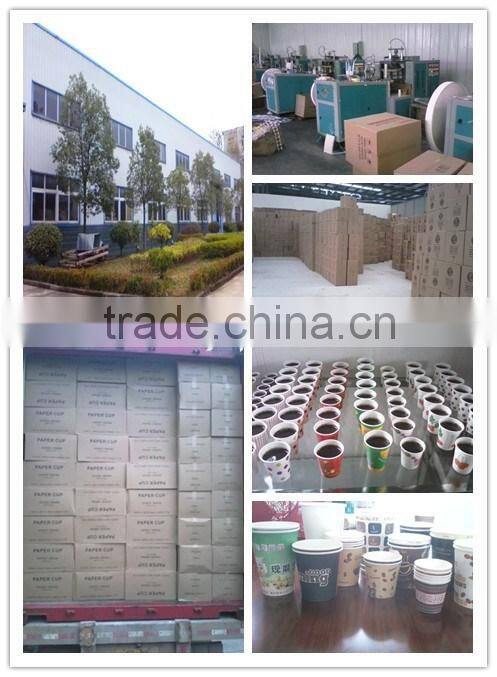 8oz single wall 240gsm paper 18g PE coated paper cups