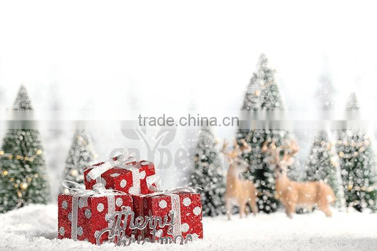 xmas decorative solar lighting garden pathway led solar crackle clear glass ball light