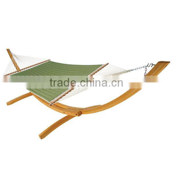 Double comfortable cotton filling patio bed swing