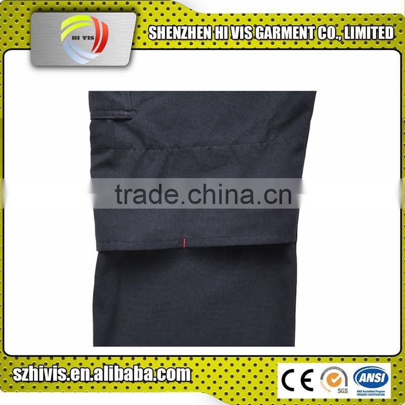 yellow navy work coverall flame retardant workwear/reflective workwear/flame resistant clothing