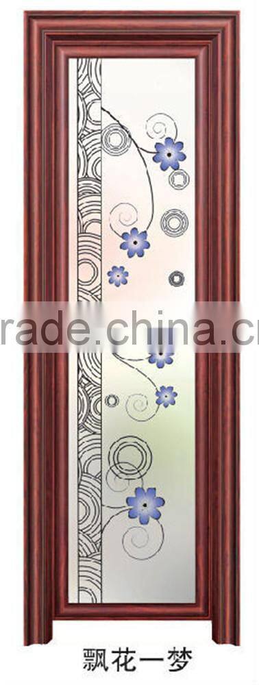 5mm Tempered Glass glass toilet Door shower doors design,aluminium bathroom doors