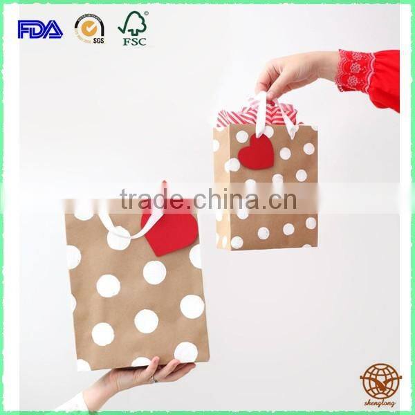 Wholesale Customized Printing Kraft Paper Bag,Exellent Quality Shopping bag