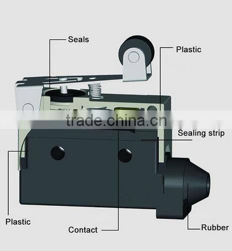 NM7121 15A 250VAC Long Plunger Electrical Limit Switch