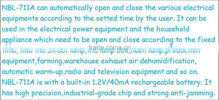 Automatic Digital Timer Switch NBL-711A