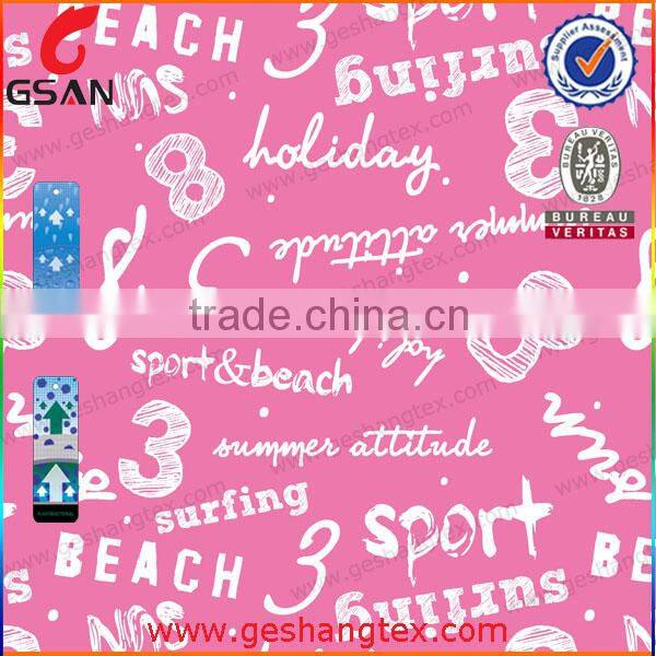 Factory custom high quality digital printed fabric