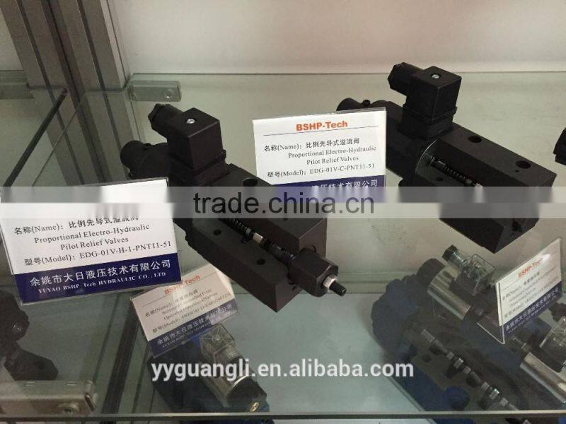 Yuken Series Proportional Pressure Relief Valves EDG-01*-*-*-P*T*-51