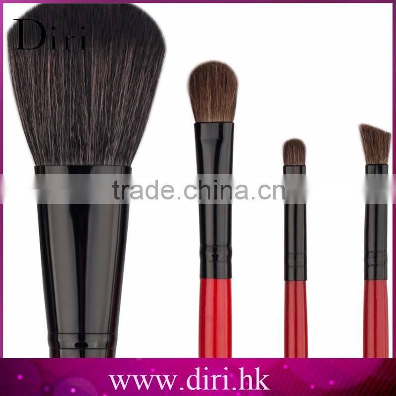 Hot sale newest professional aluminum tube goat synthetic hair makeup brushes