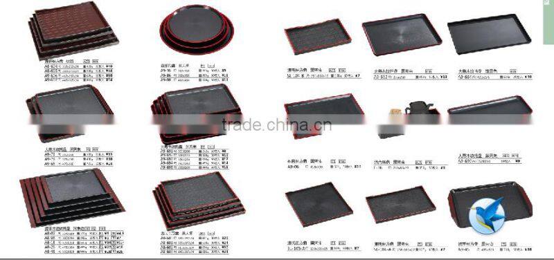 Japanese style plastic rectangular food container