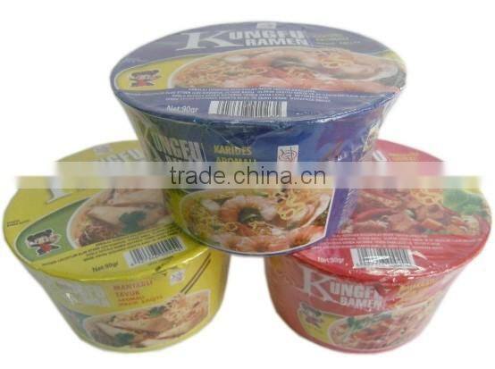 65g bag Halal vegetable flavor Instant noodle