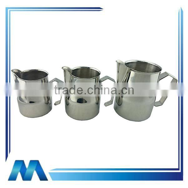 hot sales 350ML 500ML 750ML stainless steel milk jug