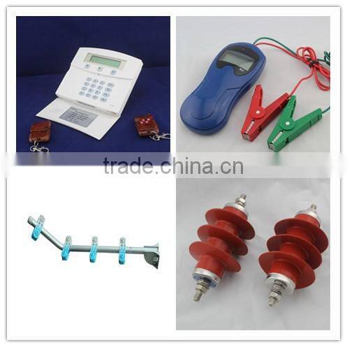 The whole set fencing accessories, interminal and middle rod insulator, fixed part