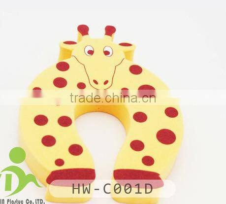 magnetic foam EVA door stop alarm for kids safe