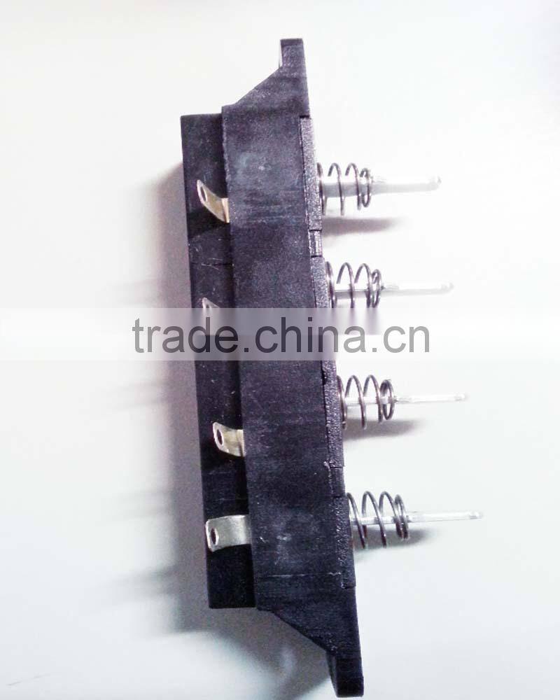 section switch fan Four press-bottons Electric switch/push button switch snap for fan