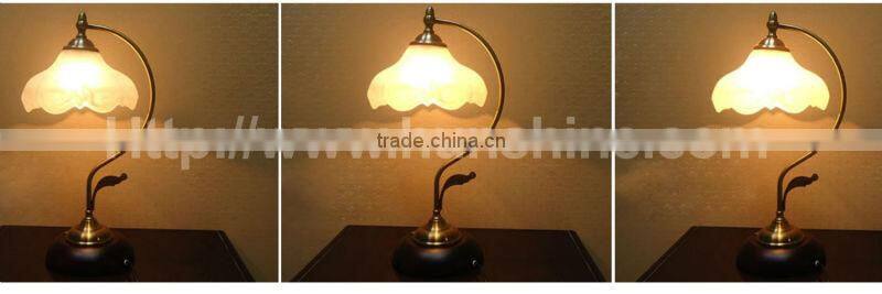 flower modern rural style simple desk lamp
