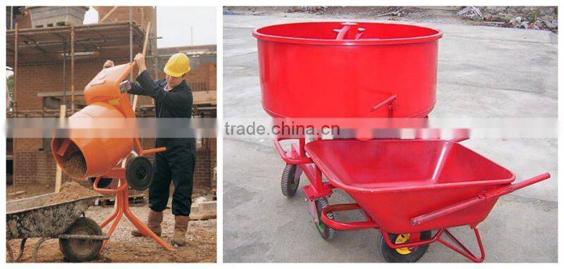 Portable Concrete Machine Concrete Pan Mixer for sale