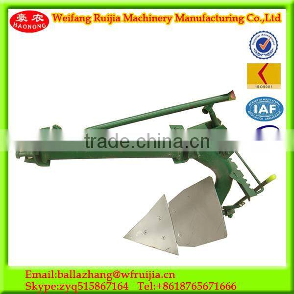 BEST PRICE reversible plough for two wheel walk behind tractor ,used farm tool flip plough for sale