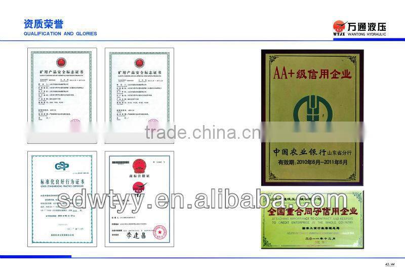 double ended cylinder/good quality telecopic hydraulic cylinder