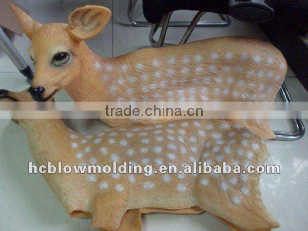 OEM Blow Molding Plastic Animal Decoy Bait The Deer Mould Design