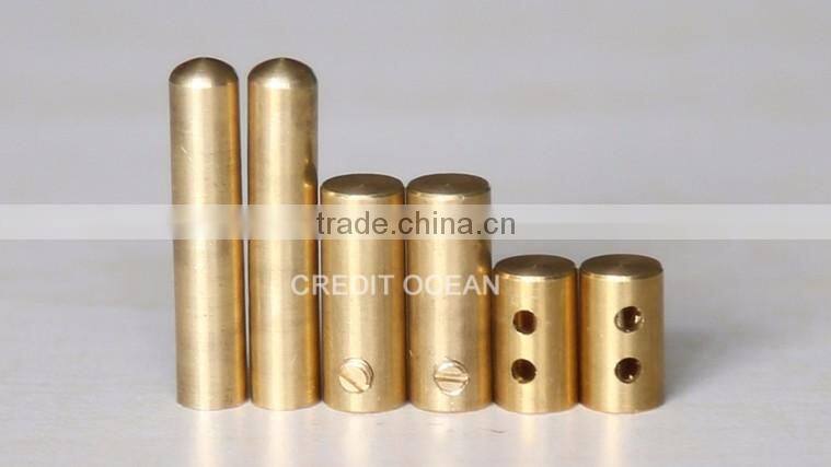 CREDIT OCEAN custom metal tips draw cord end for hoodies