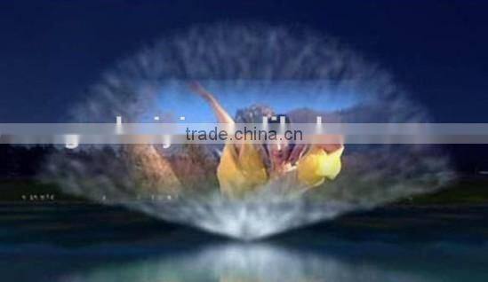 Water Curtain Movie With Laser Fountain