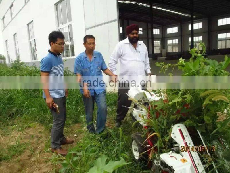 Small rice reaper & binder machine