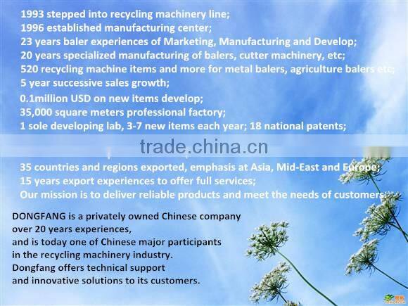 top baler machine for used clothing trade assurance