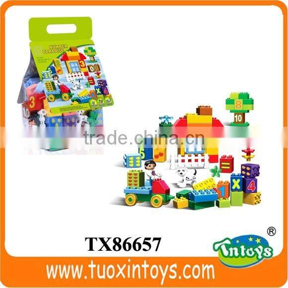Kids solid ABS plastic blocks