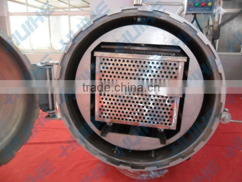 Electric Energy Saving Stainless Steel Steam Rotary Retort