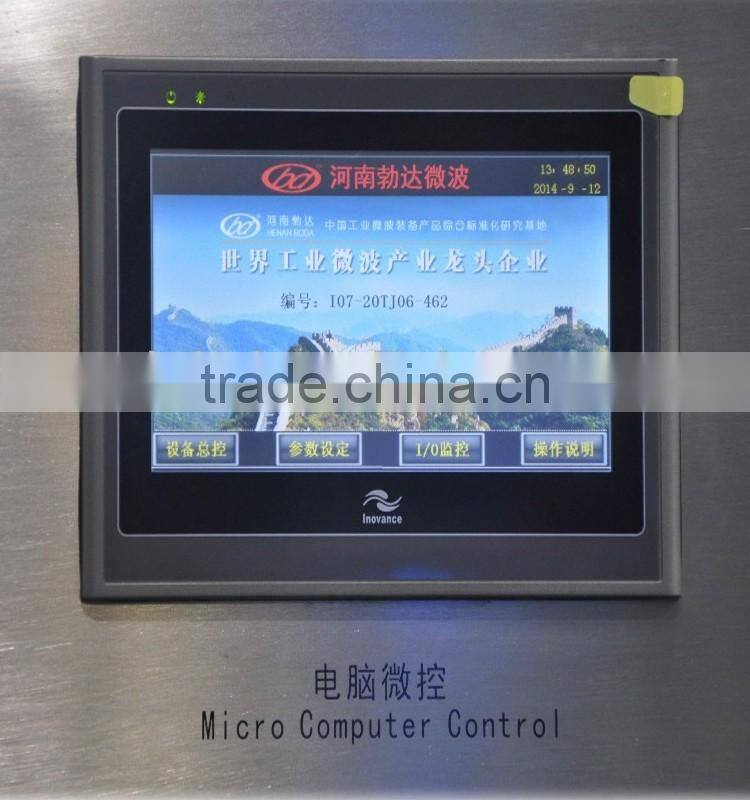 microwave belt dryer iron oxide red dryer making machine