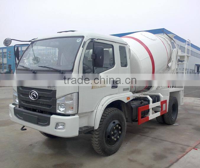 4x2 FOTON 3cbm to 5cbm Mini Cement Mixer Truck