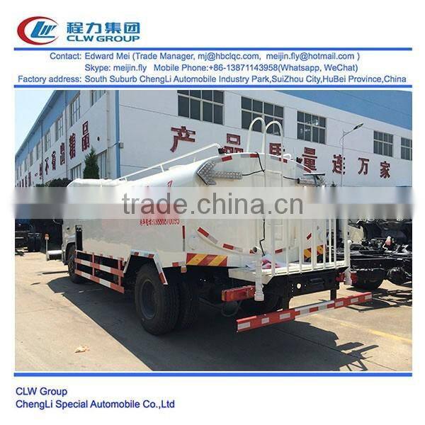 Dongfeng 4*2 4*4 type 180 hp~210 hp 8 ton street sweeper truck