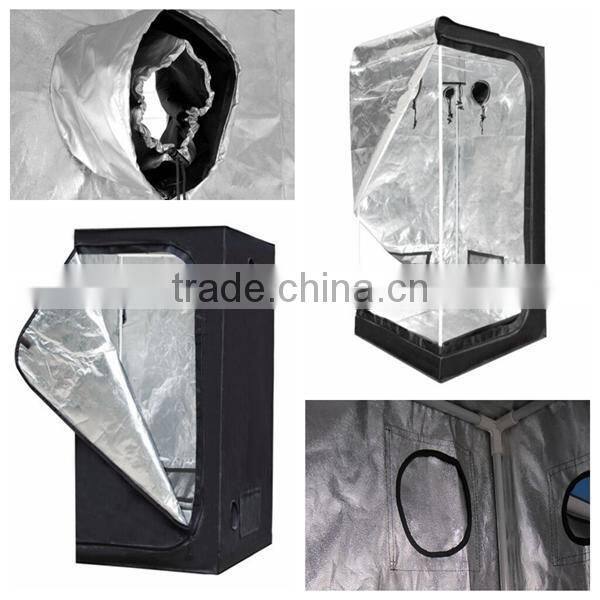 2016 high quality hot sale greenhouse hydroponics 600 D Reinforced Oxford grow tents and hydroponic dark room
