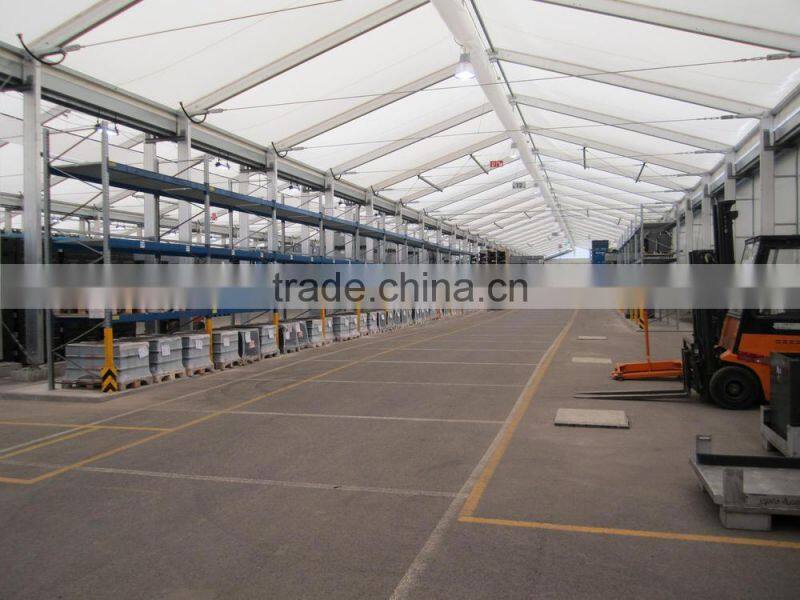 Tall PVC roof tent for storage warehouse low price