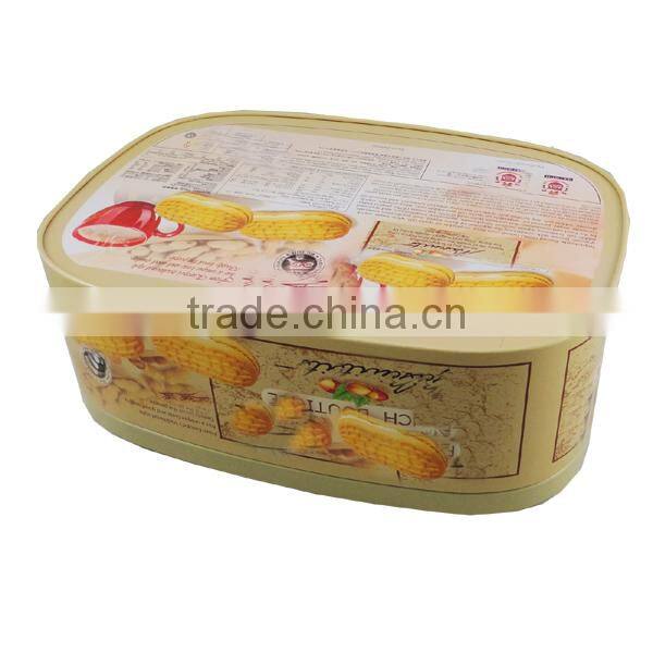 high quality metal cookie tin box