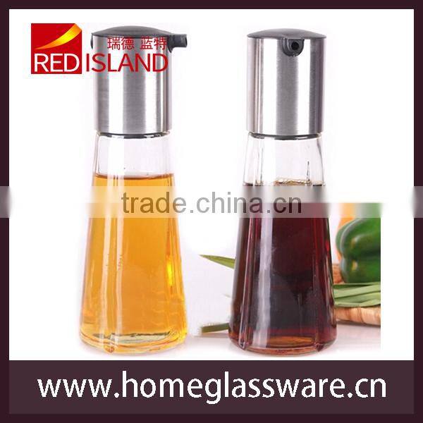 hotsale glass oil and vinegar bottle in kitchenware
