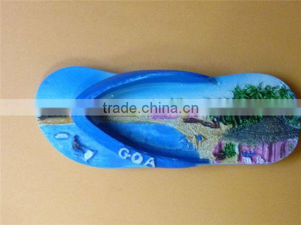 Polyresin landscape tourist souvenir magnets