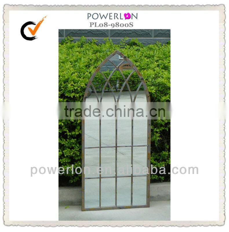 outdoor antique decorative wall mirror