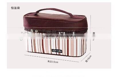 Hot Sale Lovely Waterproof Travel 3.1L Picnic Lunch bag Snack Tote Small Rectangle Isothermic Cooler Handbag