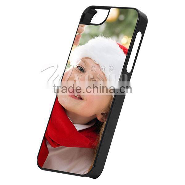 2015 New arrive fashion 2D Sublimation PC Case for iphone 5/5s/5c