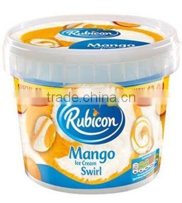 plastic ice cream buckets