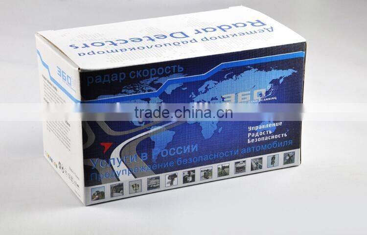 Wholesale Radar Detectors radar system V7 foreign car onboard radar gun support English ,Russian