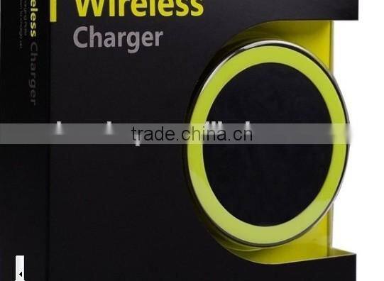 Creative bamboo wood wireless charger pad for Apple & Android Universal Wireless Universal mobile phone charger adapter